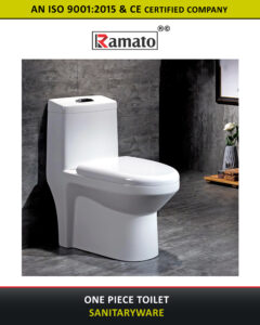 One-Piece Toilet Sanitaryware by In Oriented of Ramato, Rajkot, Gujarat, India