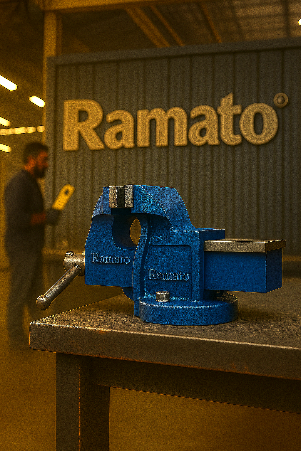 Baby bench vice by Ramato - Rajlaxmi Machine Tools, Rajkot Gujarat INDIA