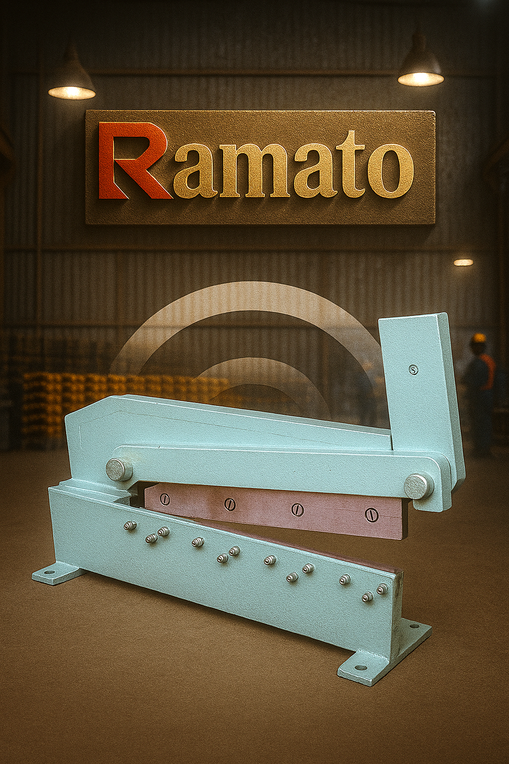 Hand shear machine sheet cutting machine - Ramato - Rajlaxmi Machine Tools, Rajkot, Gujarat, India