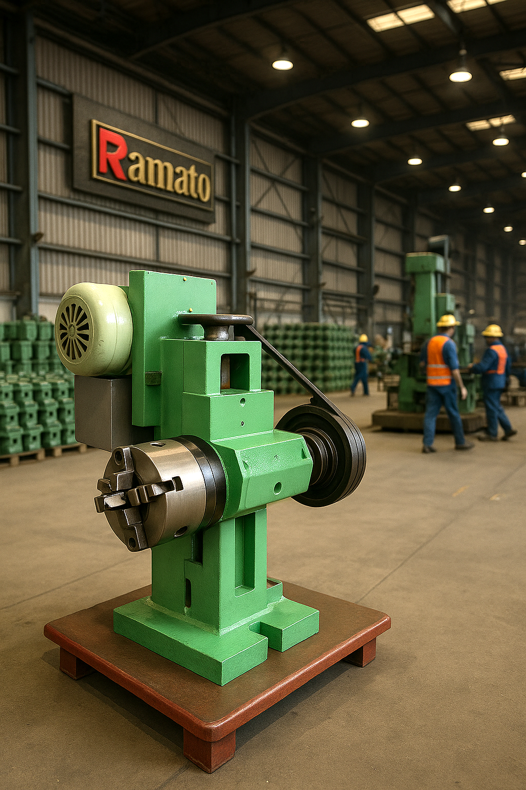 Lathe tool post mounted keyway attachment by Ramato - Rajlaxmi Machine Tools, Rajkot Gujarat INDIA