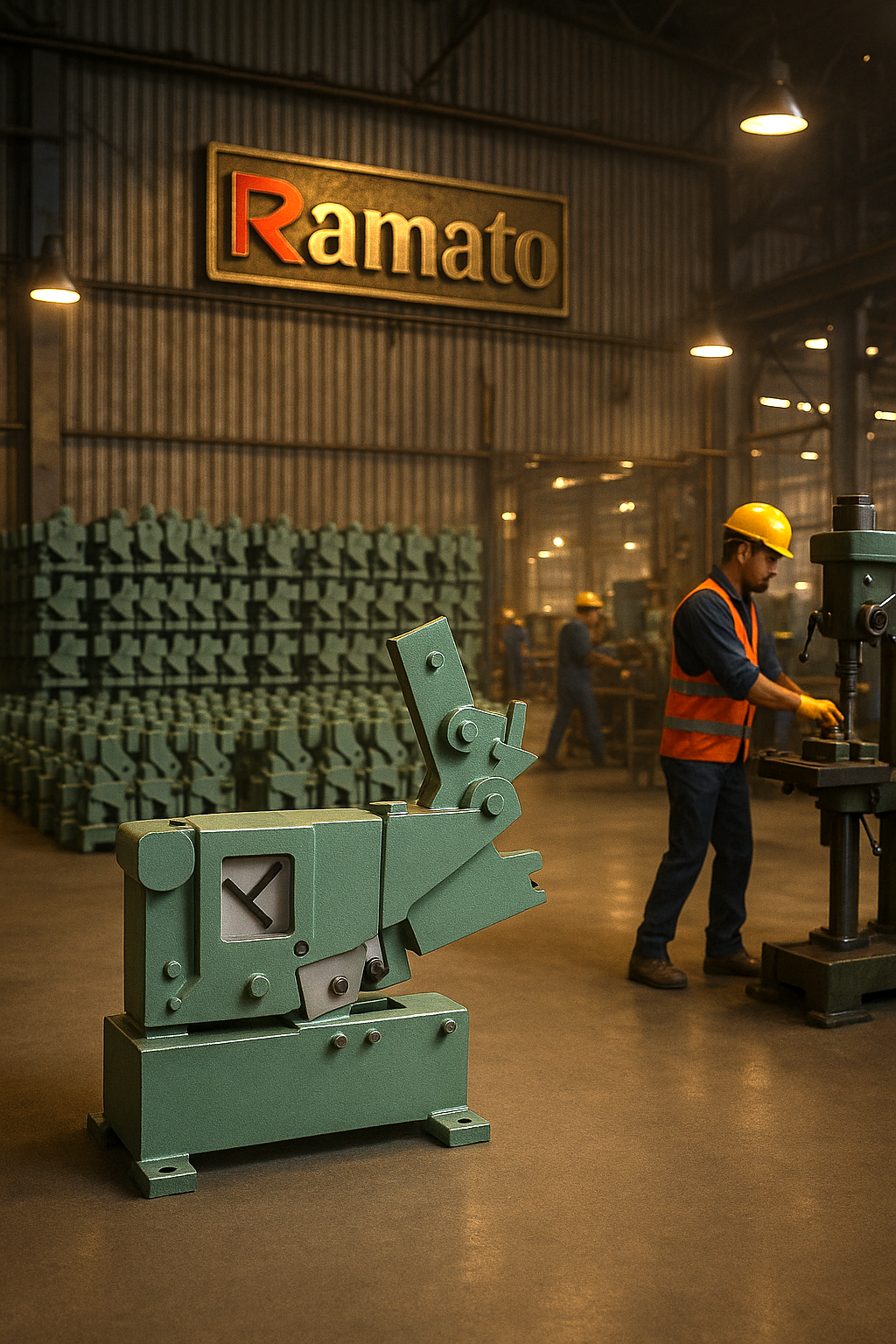 Multi cutter manual hand shearing machine - Ramato - Rajlaxmi Machine Tools, Rajkot, Gujarat, India