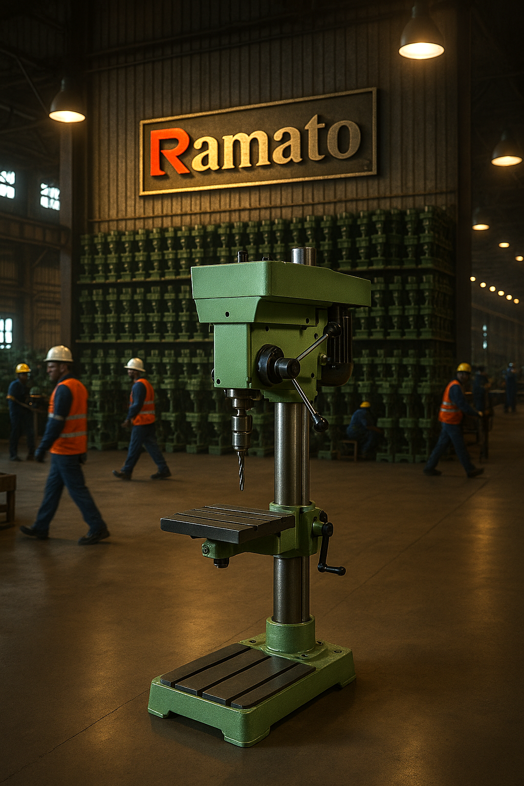 Pillar Drilling Machine by Rajlaxmi Machine Tools - Ramato Manufacturer Rajkot Gujarat India