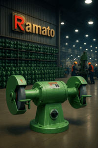 pipe type bench grinder